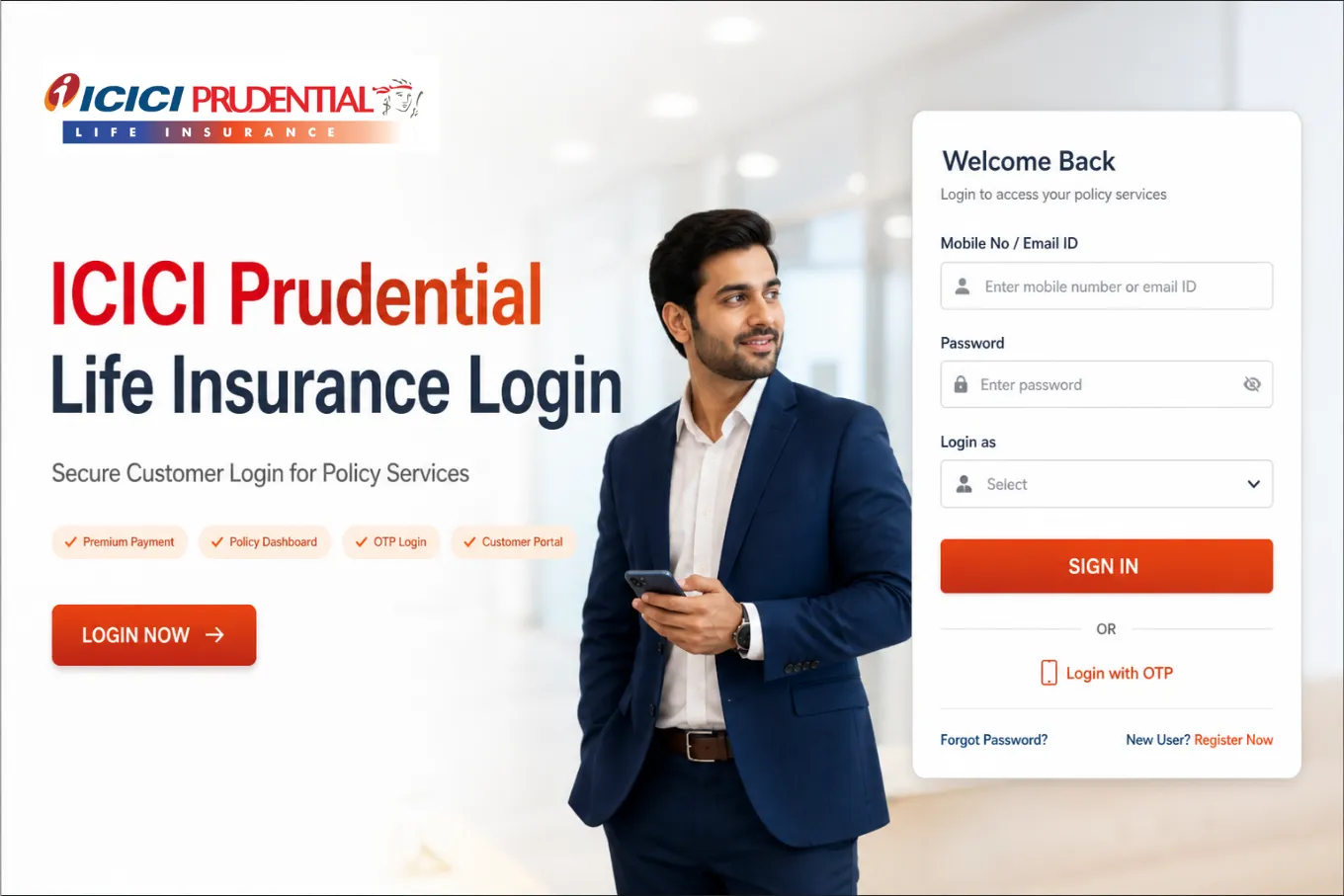 ICICI Prudential Life Insurance Login