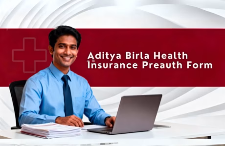 aditya birla health insurance preauth form