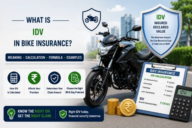 what is idv in bike insurance