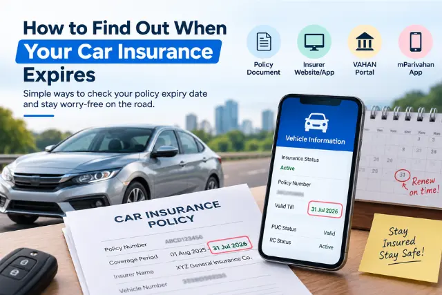 find out when your car insurance expires
