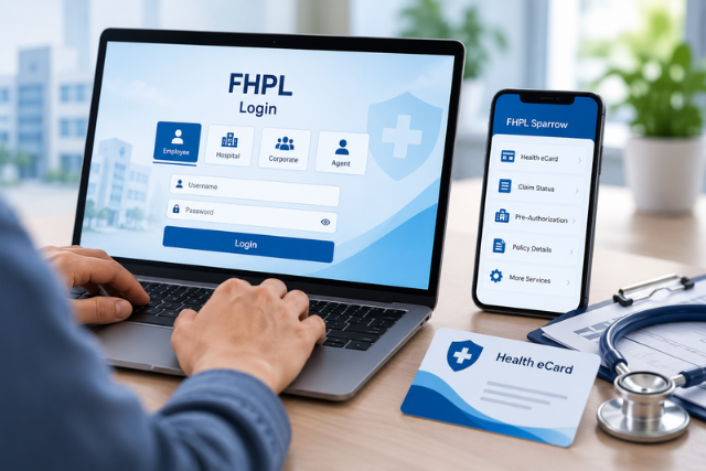 FHPL Login 2026: eCard, Claim Status & Sparrow App Access